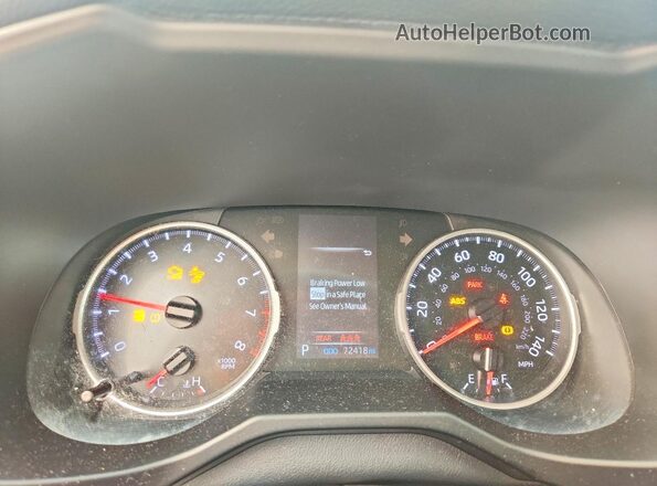 2T3F1RFV9MC210680 2021 TOYOTA RAV4 Серебряный Вид щитка приборов