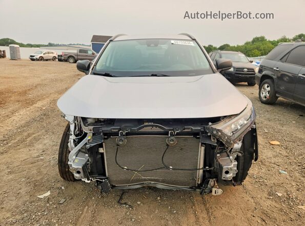 2T3F1RFV9MC210680 2021 TOYOTA RAV4 Серебряный Вид спереди