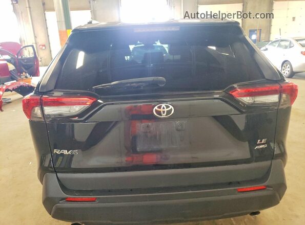 2T3F1RFV9MC221730 2021 TOYOTA RAV4 Black უკანა ხედი