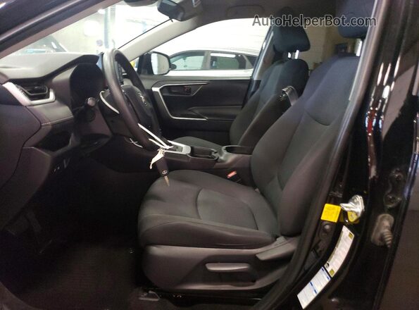 2T3F1RFV9MC221730 2021 TOYOTA RAV4 Black წინა სალონის ხედი