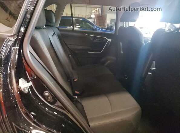2T3F1RFV9MC221730 2021 TOYOTA RAV4 Black უკანა სავარძლების ხედი