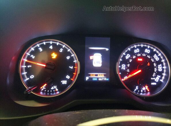 2T3F1RFV9MC221730 2021 TOYOTA RAV4 Black ხელსაწყოთა პანელის ხედი