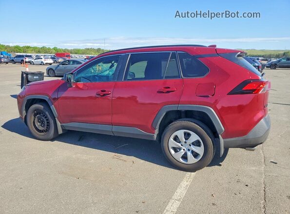 2T3F1RFV9MW198805 2021 TOYOTA RAV4 Red Trasero izquierdo