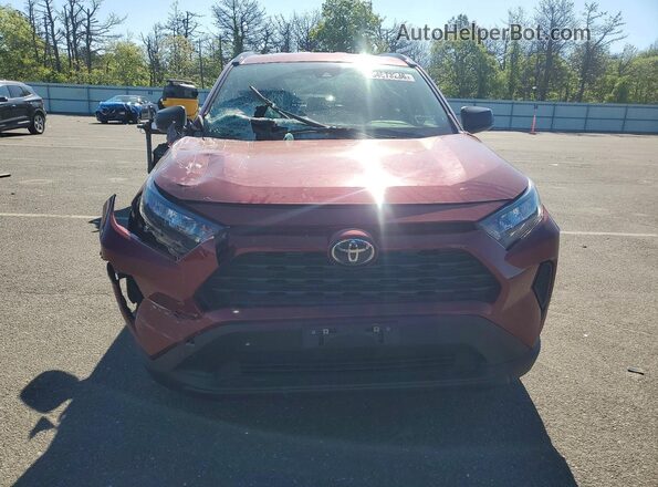 2T3F1RFV9MW198805 2021 TOYOTA RAV4 Red Vista frontal