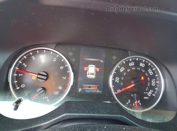 2T3F1RFV9MW198805 2021 TOYOTA RAV4 Red Vista del cuadro de instrumentos