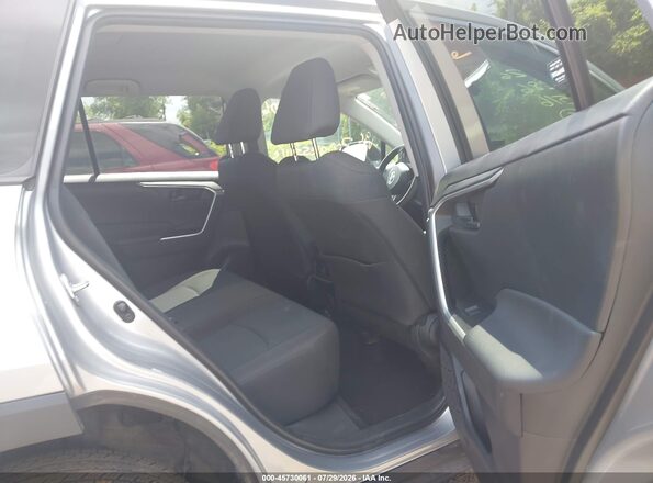 2T3F1RFV9NC279516 2022 TOYOTA RAV4 Silver Widok naklejki z numerem VIN