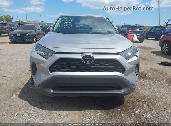 2T3F1RFV9NC279516 2022 TOYOTA RAV4 Silver Widok zestawu wskaźników