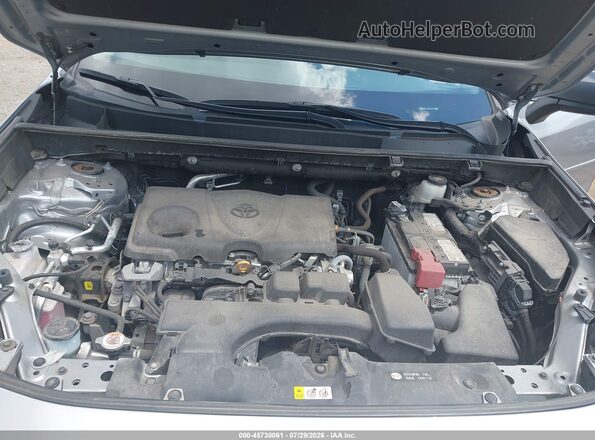 2T3F1RFV9NC279516 2022 TOYOTA RAV4 Silver Widok z tyłu