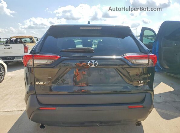 2T3F1RFV9SC505324 2025 TOYOTA RAV4 Black Հետևի տեսք