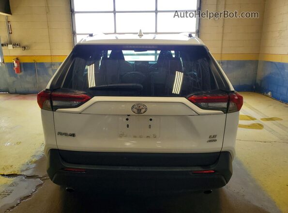 2T3F1RFVXKC012414 2019 TOYOTA RAV4 White Հետևի տեսք