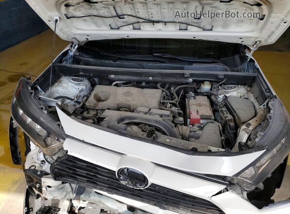 2T3F1RFVXKC012414 2019 TOYOTA RAV4 White Շարժիչի բաժամունքի տեսք