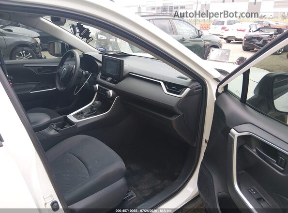 2T3F1RFVXKC041248 2019 TOYOTA RAV4 White Widok wnętrza z przodu