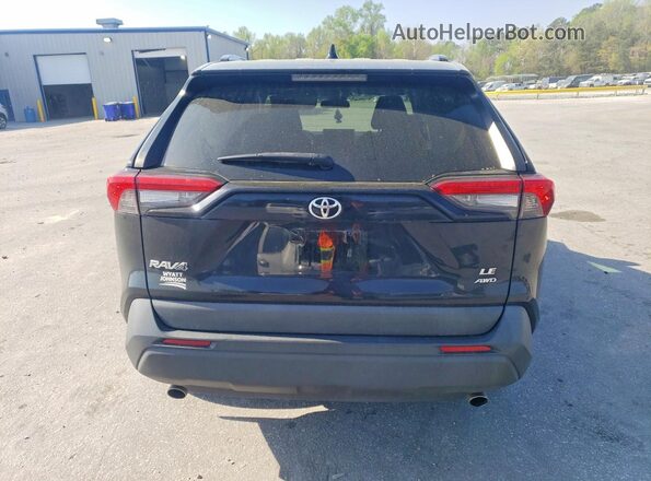 2T3F1RFVXMC147038 2021 TOYOTA RAV4 Black Rear view