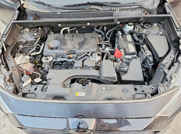 2T3F1RFVXNC288953 2022 TOYOTA RAV4 Black Vista del compartimento del motor