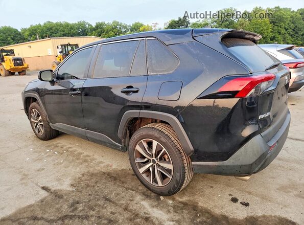 2T3F1RFVXNC288953 2022 TOYOTA RAV4 Black Trasero izquierdo