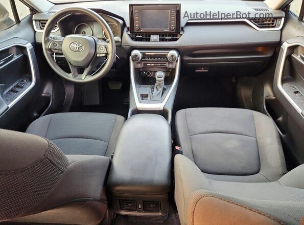 2T3F1RFVXNC288953 2022 TOYOTA RAV4 Black Vista del salpicadero