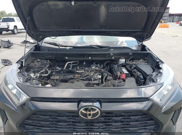 2T3F1RFVXNW263355 2022 TOYOTA RAV4 Black Вид ззаду