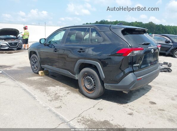 2T3F1RFVXNW263355 2022 TOYOTA RAV4 Black Задня ліва чверть