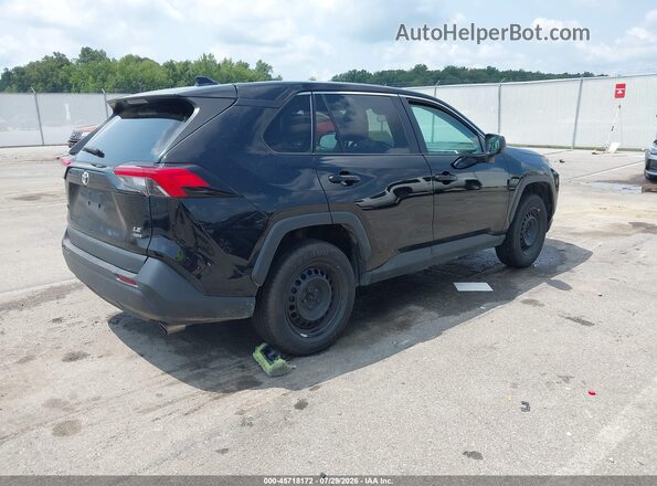 2T3F1RFVXNW263355 2022 TOYOTA RAV4 Black Задня права чверть