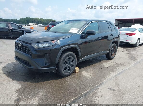 2T3F1RFVXNW263355 2022 TOYOTA RAV4 Black Передня ліва чверть