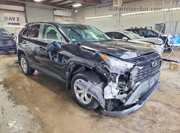 2T3F1RFVXNW319665 2022 TOYOTA RAV4 Black Delantero derecho