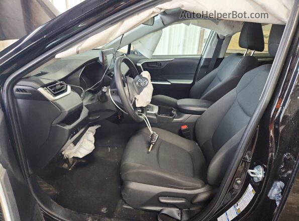 2T3F1RFVXNW319665 2022 TOYOTA RAV4 Black Vista interior delantera