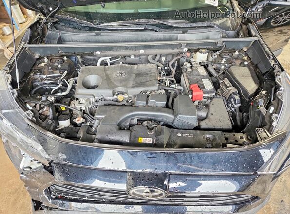 2T3F1RFVXNW319665 2022 TOYOTA RAV4 Black Vista interior trasera