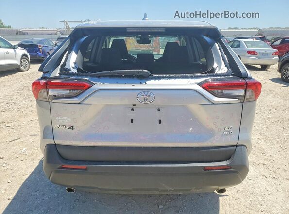 2T3F1RFVXNW325904 2022 TOYOTA RAV4 Silver Vista trasera