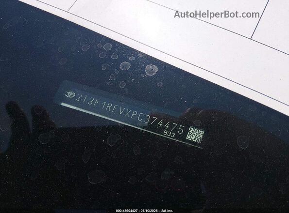 2T3F1RFVXPC374475 2023 TOYOTA RAV4 Silver Vista del compartimento del motor