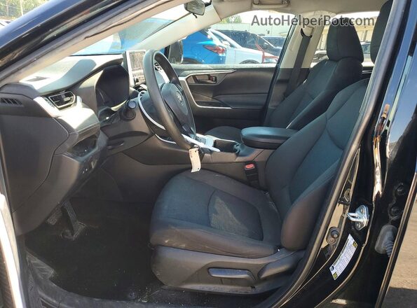 2T3F1RFVXPW337988 2023 TOYOTA RAV4 Black Widok wnętrza z przodu