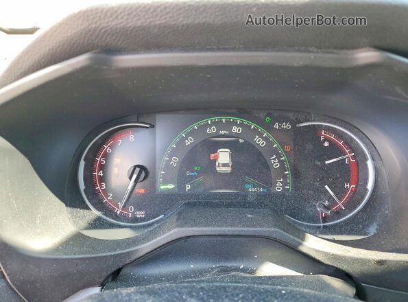 2T3F1RFVXPW337988 2023 TOYOTA RAV4 Black Widok zestawu wskaźników