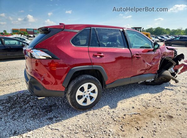 2T3F1RFVXPW361367 2023 TOYOTA RAV4 Red უკანა მარჯვენა