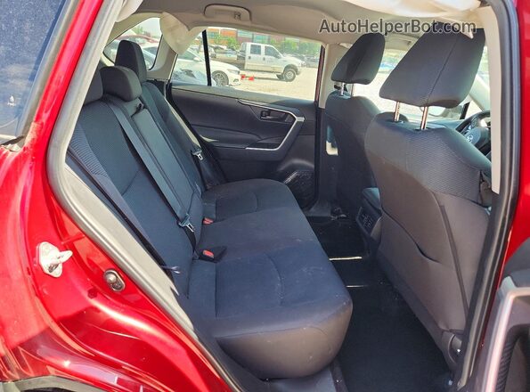 2T3F1RFVXPW361367 2023 TOYOTA RAV4 Red უკანა სალონის ხედი