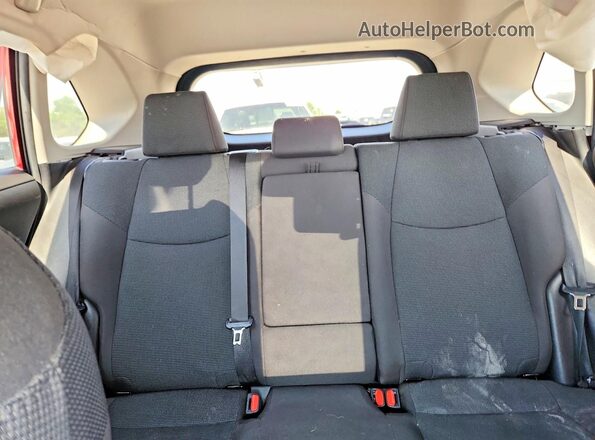 2T3F1RFVXPW361367 2023 TOYOTA RAV4 Red უკანა სავარძლების ხედი