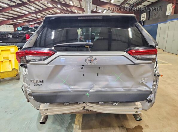 2T3G1RFV0LW126104 2020 TOYOTA RAV4 Gray უკანა ხედი