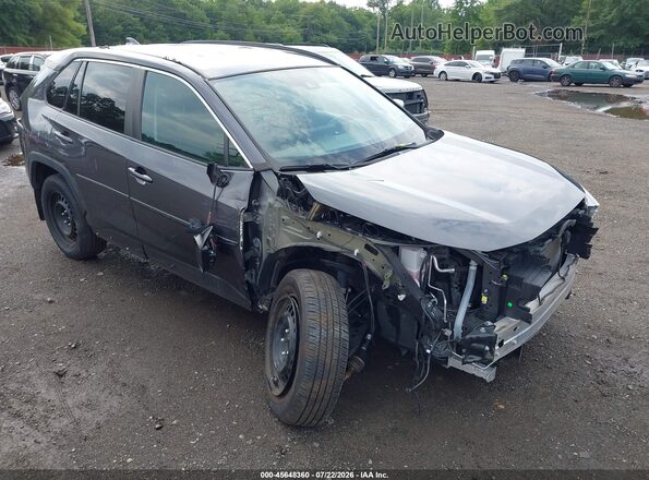 2T3G1RFV0LW131268 2020 TOYOTA RAV4 Gray Դիմացի տեսք
