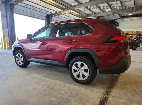 2T3G1RFV0MW183761 2021 TOYOTA RAV4 Бордовый Задняя левая четверть