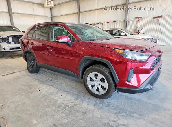 2T3G1RFV0MW183761 2021 TOYOTA RAV4 Бордовый Передняя правая четверть