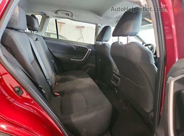 2T3G1RFV0MW183761 2021 TOYOTA RAV4 Бордовый Вид задней части салона