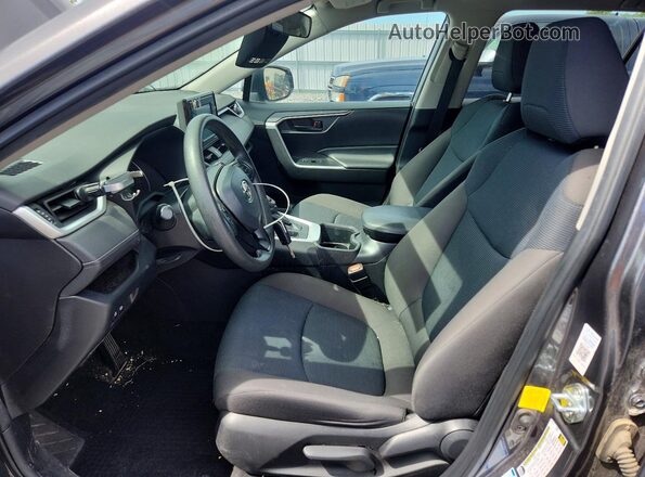 2T3G1RFV0NC308616 2022 TOYOTA RAV4 Gray წინა სალონის ხედი
