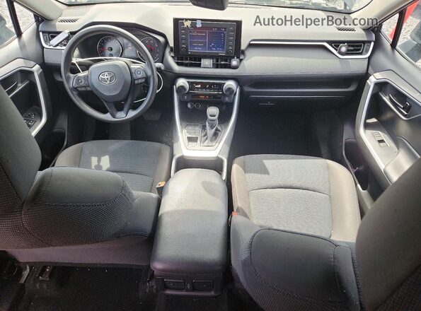2T3G1RFV0NC308616 2022 TOYOTA RAV4 Gray წინა პანელის ხედი