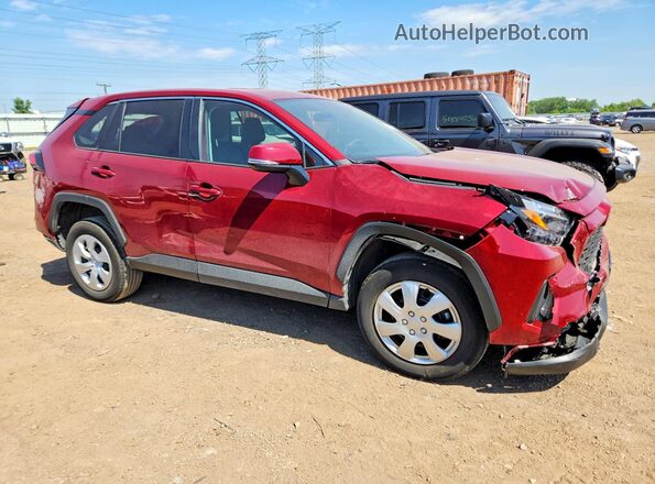 2T3G1RFV0SW521608 2025 TOYOTA RAV4 Red Przód prawy