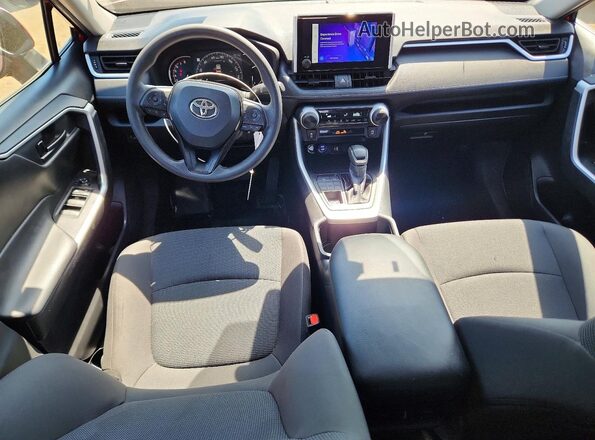 2T3G1RFV0SW521608 2025 TOYOTA RAV4 Red Widok deski rozdzielczej