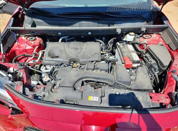 2T3G1RFV0SW521608 2025 TOYOTA RAV4 Red Widok wnętrza z tyłu