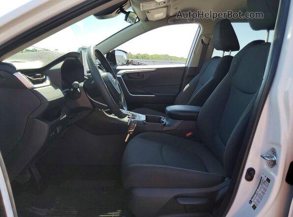 2T3G1RFV0SW542670 2025 TOYOTA RAV4 White Widok wnętrza z przodu