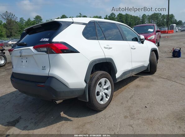 2T3G1RFV0SW609249 2025 TOYOTA RAV4 White Задня права чверть