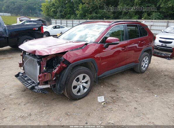 2T3G1RFV1KC013147 2019 TOYOTA RAV4 Maroon Передня ліва чверть