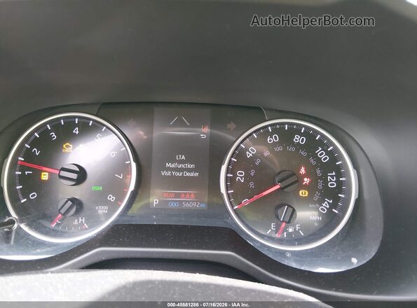 2T3G1RFV1KC013147 2019 TOYOTA RAV4 Maroon Вид задніх сидінь
