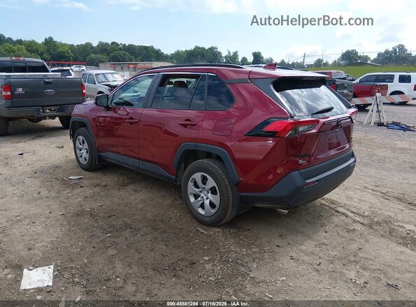 2T3G1RFV1KC013147 2019 TOYOTA RAV4 Maroon Задня ліва чверть