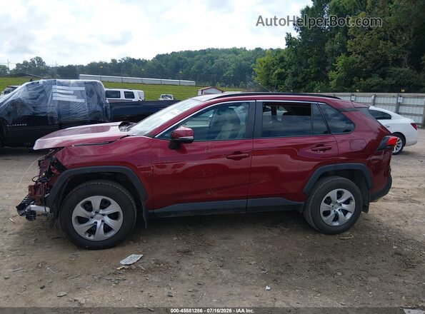2T3G1RFV1KC013147 2019 TOYOTA RAV4 Maroon 